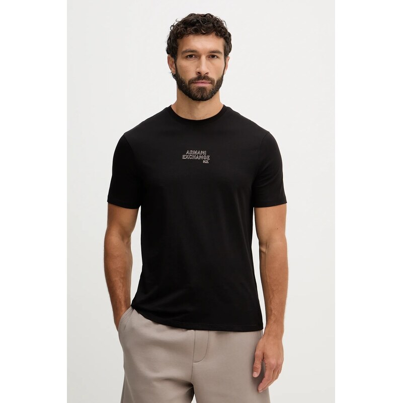 Bavlněné tričko Armani Exchange