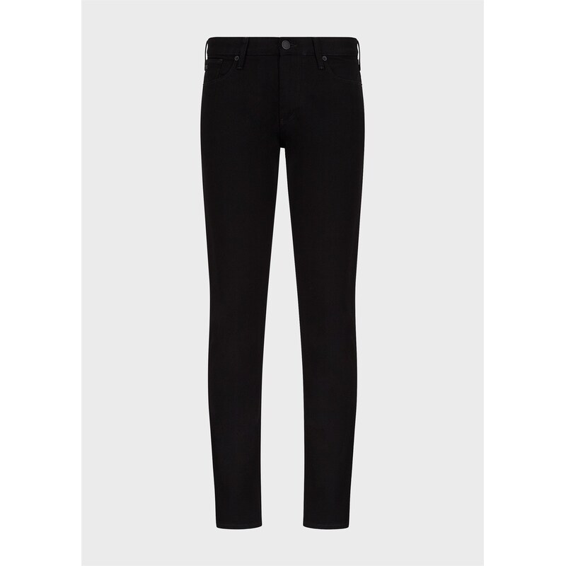 Džíny EMPORIO ARMANI Solid Black 0005 8881195