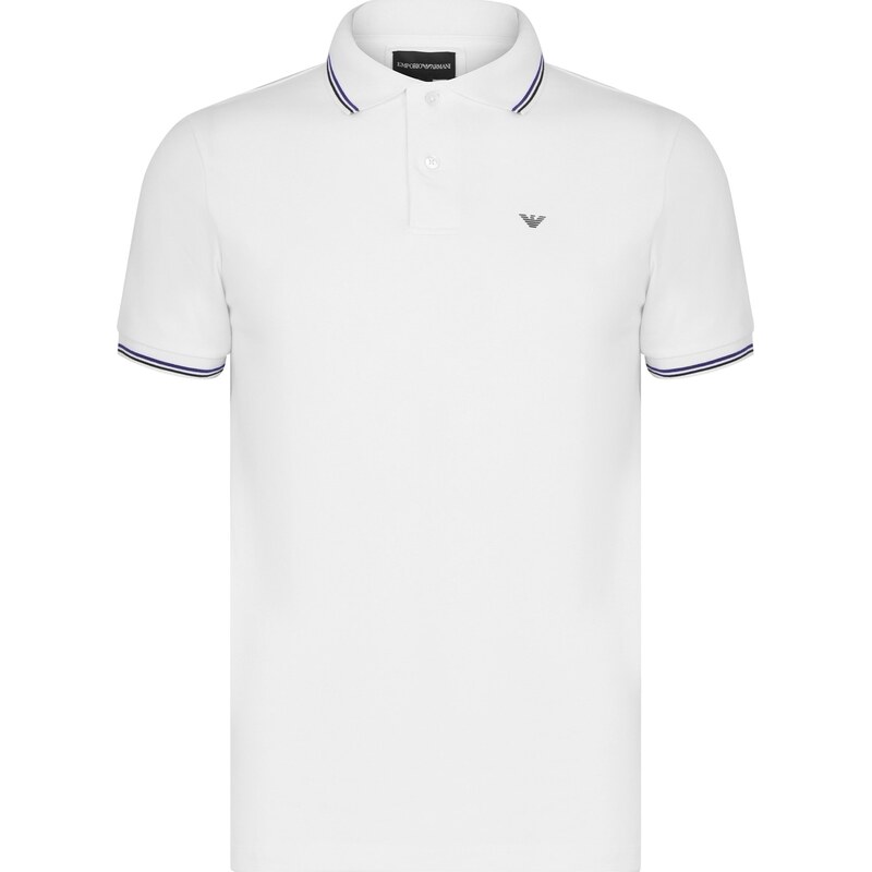 Tričko EMPORIO ARMANI White 0100 6571457