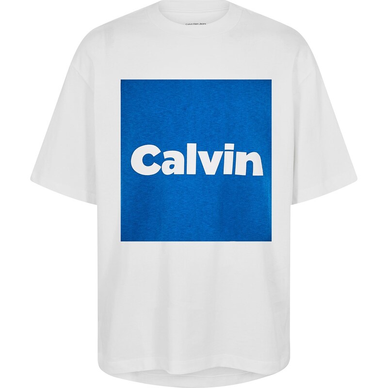 Tričko Calvin Klein Jeans Brilliant White 5168560