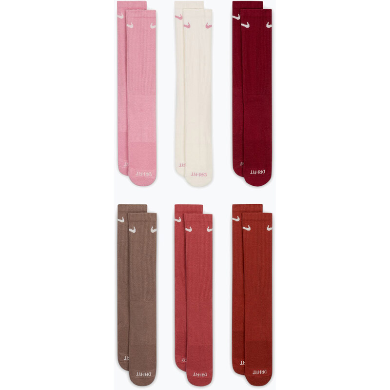 Pánské ponožky Nike Everyday Plus Cushioned Crew 6 pairs multi