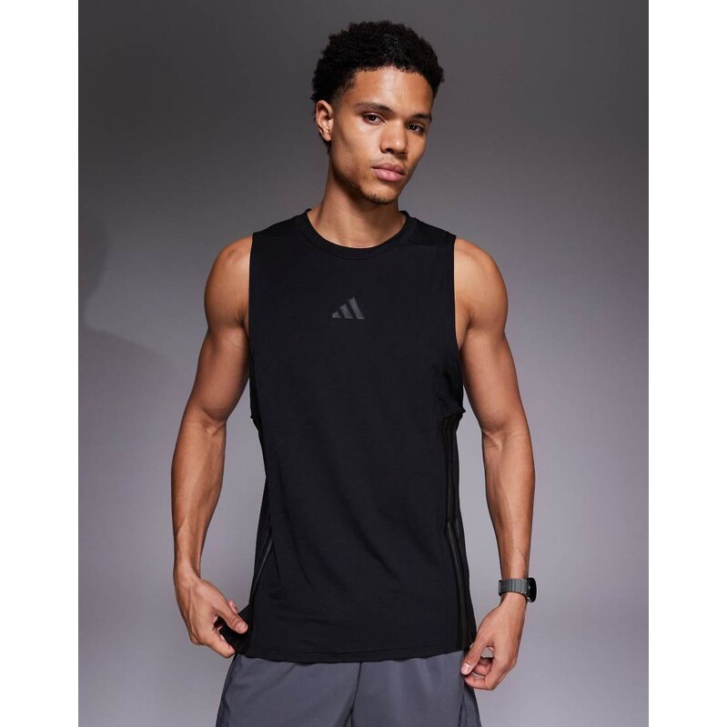 adidas performance adidas Training D4T vest in black