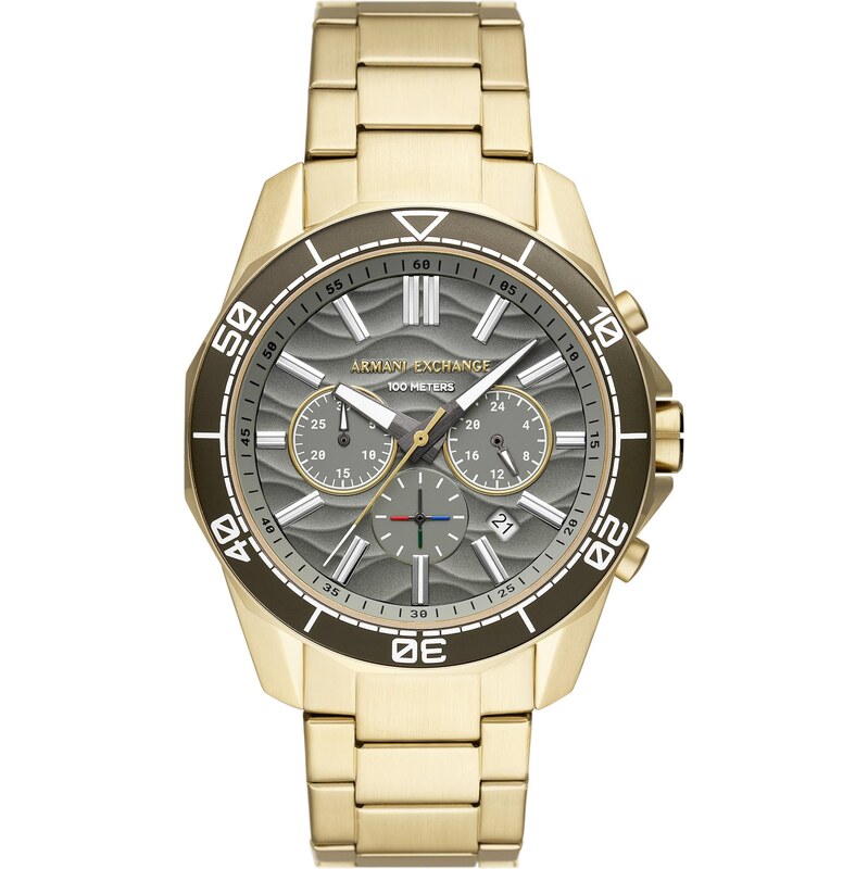 ARMANI EXCHANGE Analogové hodinky zlatá 112262326