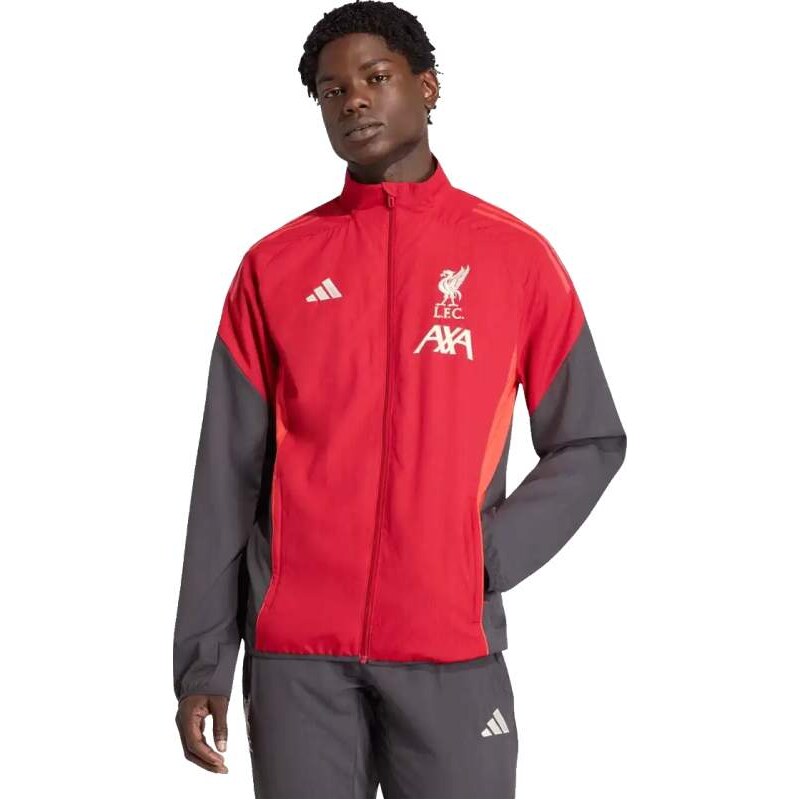 Pánská prezentační bunda Adidas Liverpool FC 25/26 Competition červená