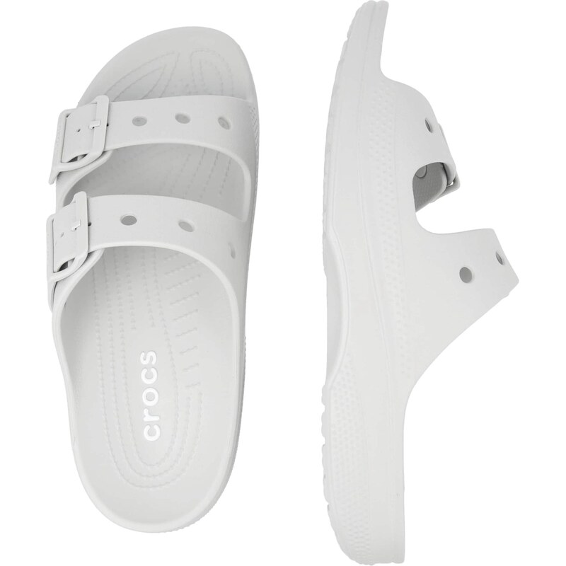 Crocs Pantofle 'Saturday' světle šedá
