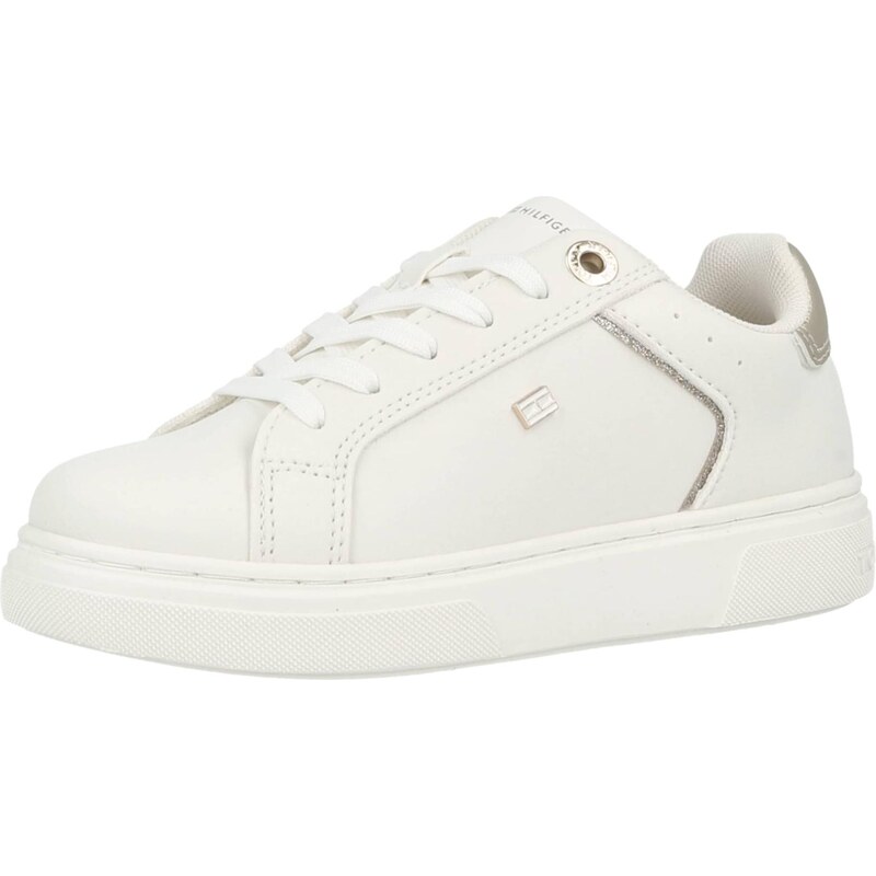 TOMMY HILFIGER Tenisky KRYSTAL stříbrná / bílá