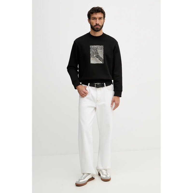 Bavlněná mikina Armani Exchange