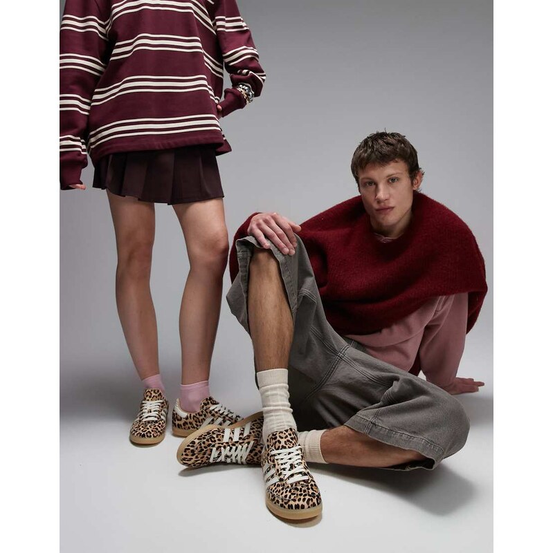 adidas Originals Samba OG trainers in leopard print with gum