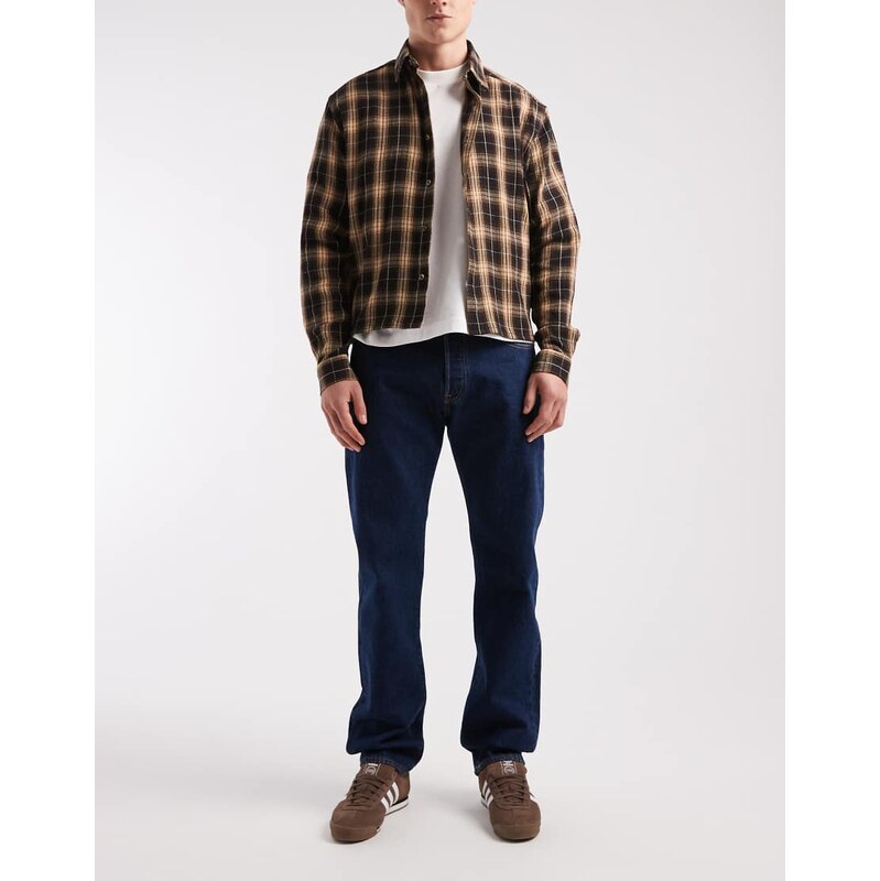 Levis 501 Relaxed jeans in indigo blue-Navy