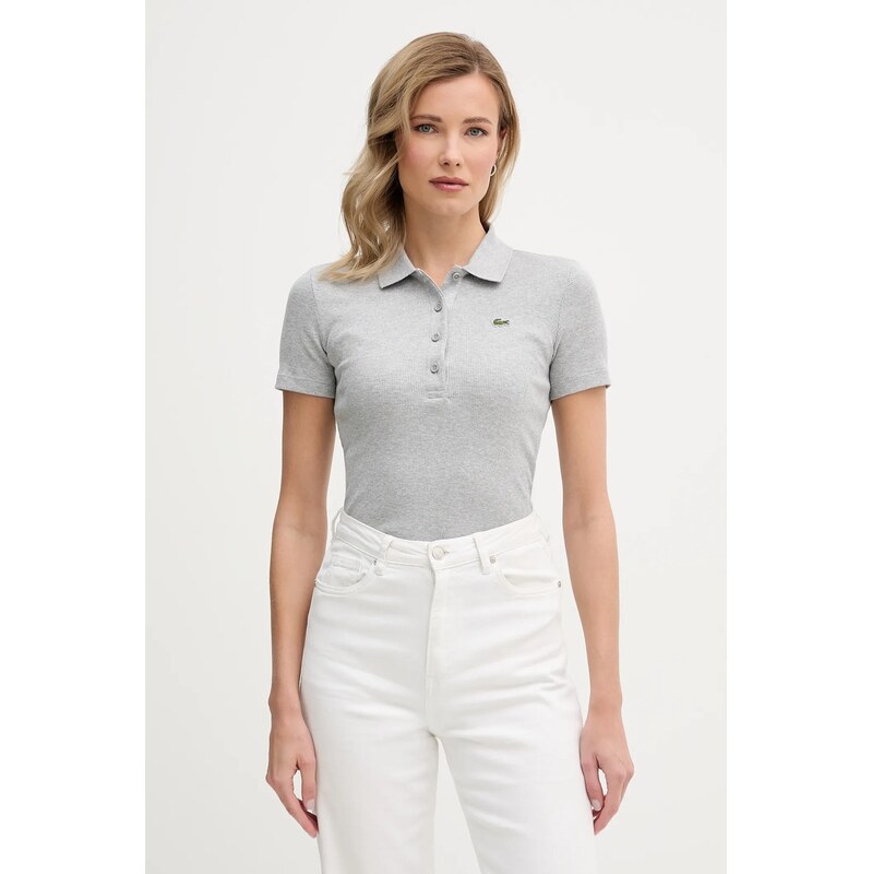 Bavlněné polo tričko Lacoste 112276492