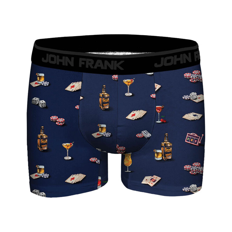Pánské boxerky John Frank JFBDMOD136-DICE
