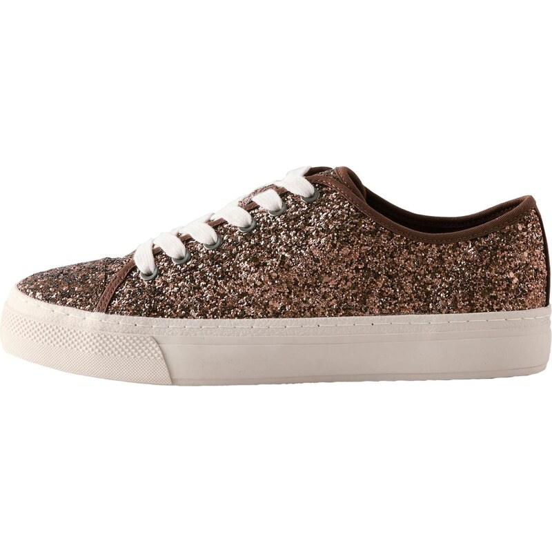 Next Tenisky Forever Comfort hnědá / růžově zlatá