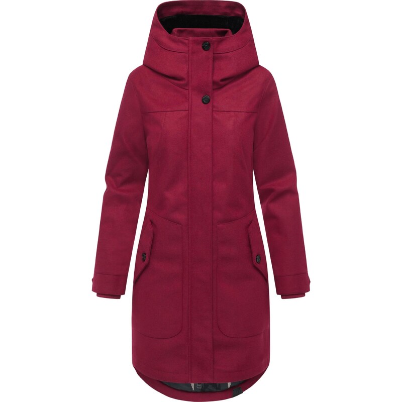 Ragwear Funkční kabát Jannisa brusinková 112284228