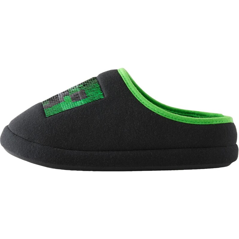 Next Pantofle Minecraft Flippy zelená / červená / černá