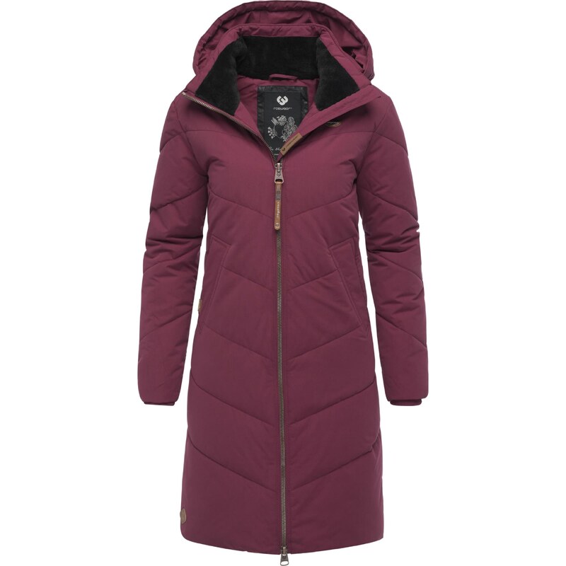 Ragwear Zimní kabát Rebelka bordó 112284699