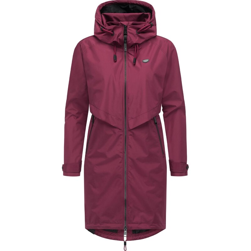 Ragwear Funkční kabát Frodik burgundská červeň 112284708
