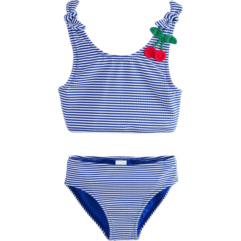 Next Bikiny modrá / zelená / červená / bílá