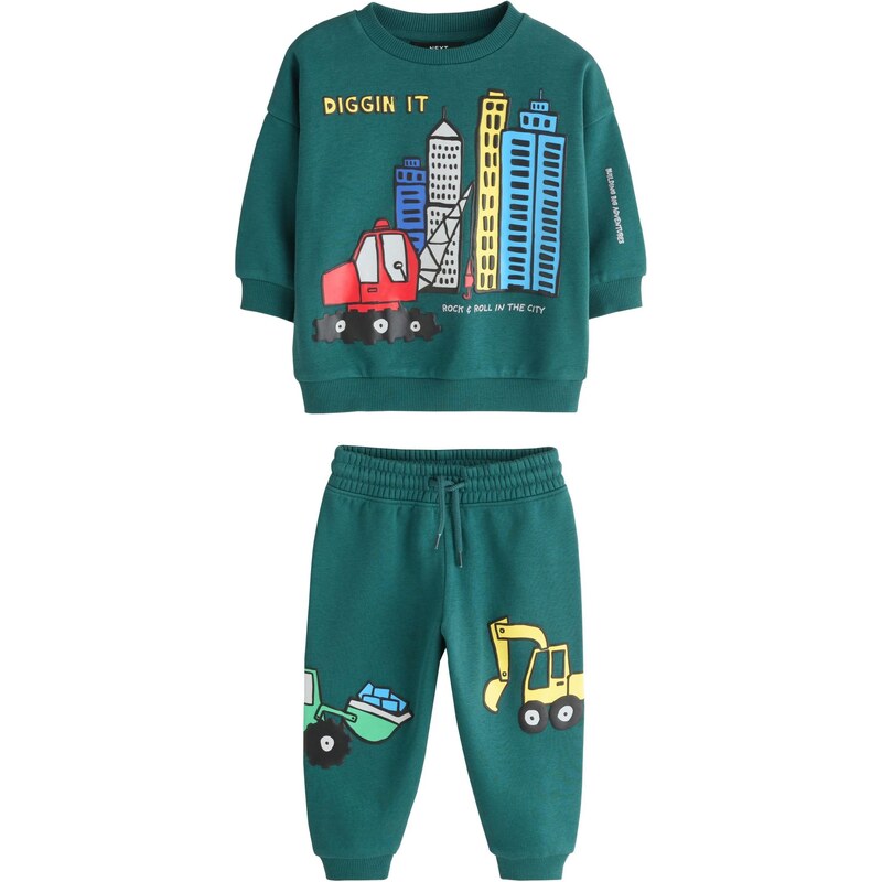 Next Joggingová souprava královská modrá / tmavě žlutá / tmavě