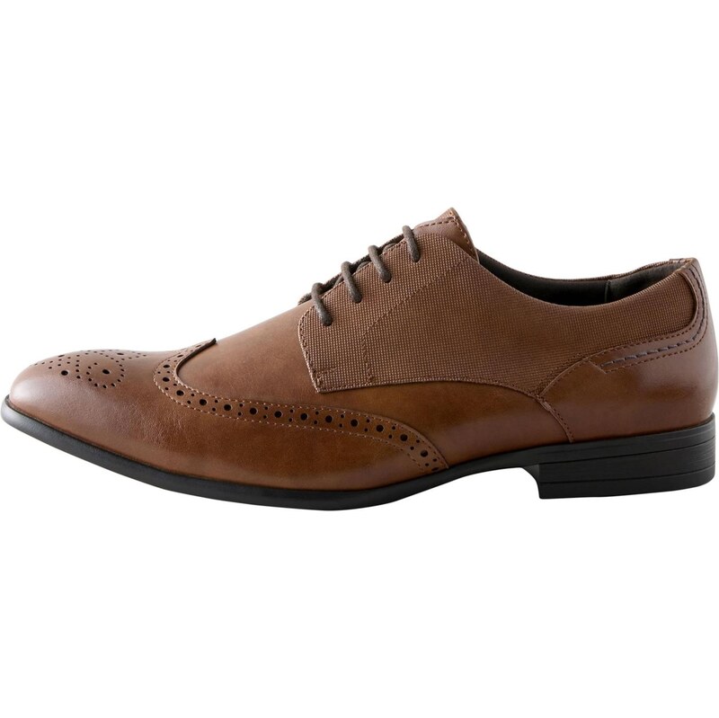 Next Šněrovací boty Brogue hnědá