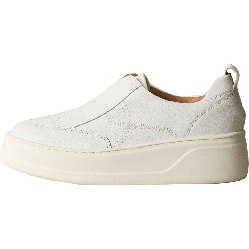 Next Slip on boty bílá