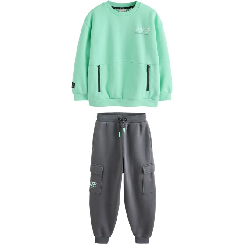 Baker by Ted Baker Joggingová souprava čedičová šedá / pastelově 112285619