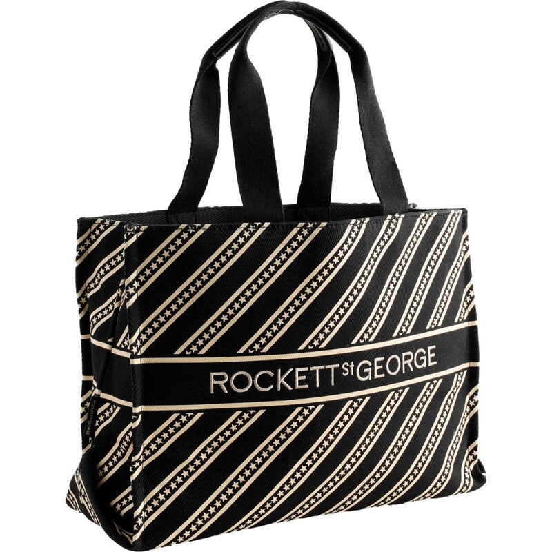 Rockett St George Nákupní taška krémová / černá 112287020