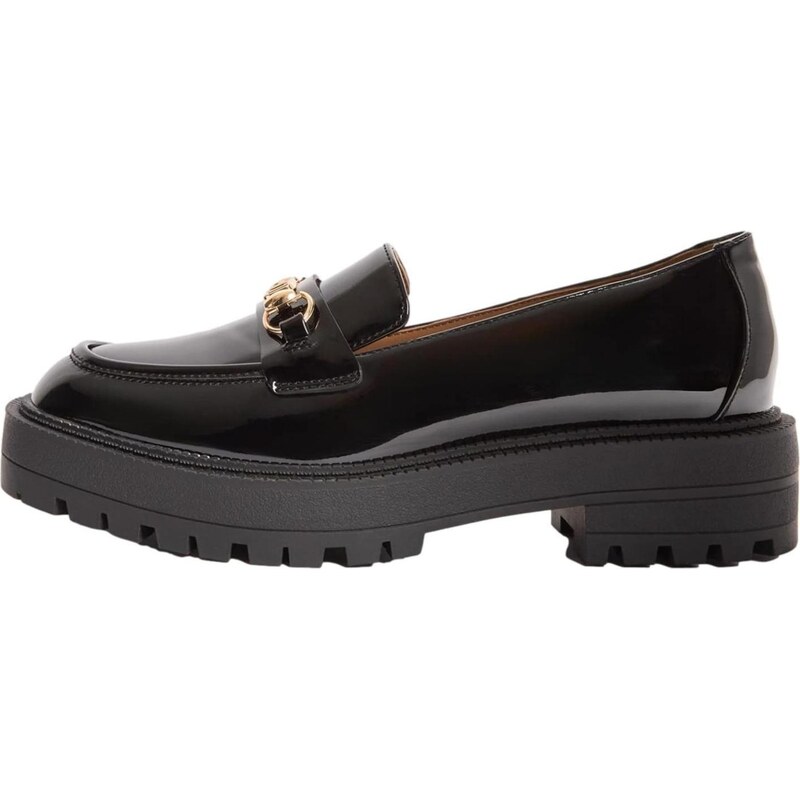 Lipsy Slipper zlatá / černá