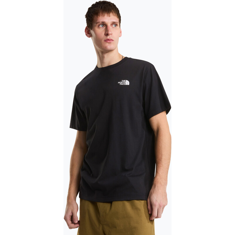 Pánské trekové tričko The North Face Vertical Regular tbf black