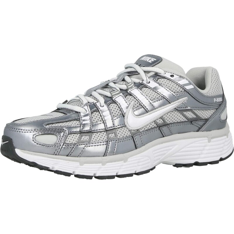 Nike Sportswear Tenisky 'P-6000' světle šedá / stříbrná / bílá