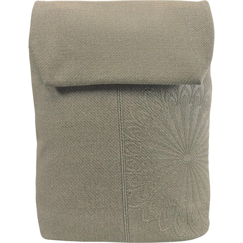 Tapple Hnědozelený / khaki texturovaný batoh s ornamenty Cora