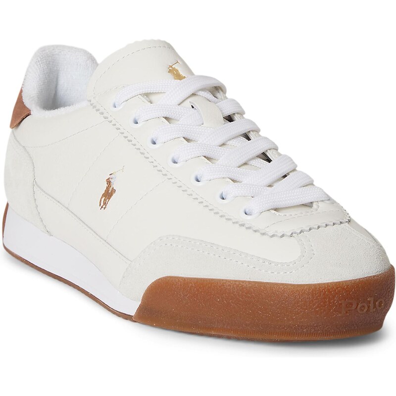 Polo Ralph Lauren Tenisky HESTER karamelová / bílá 112301973