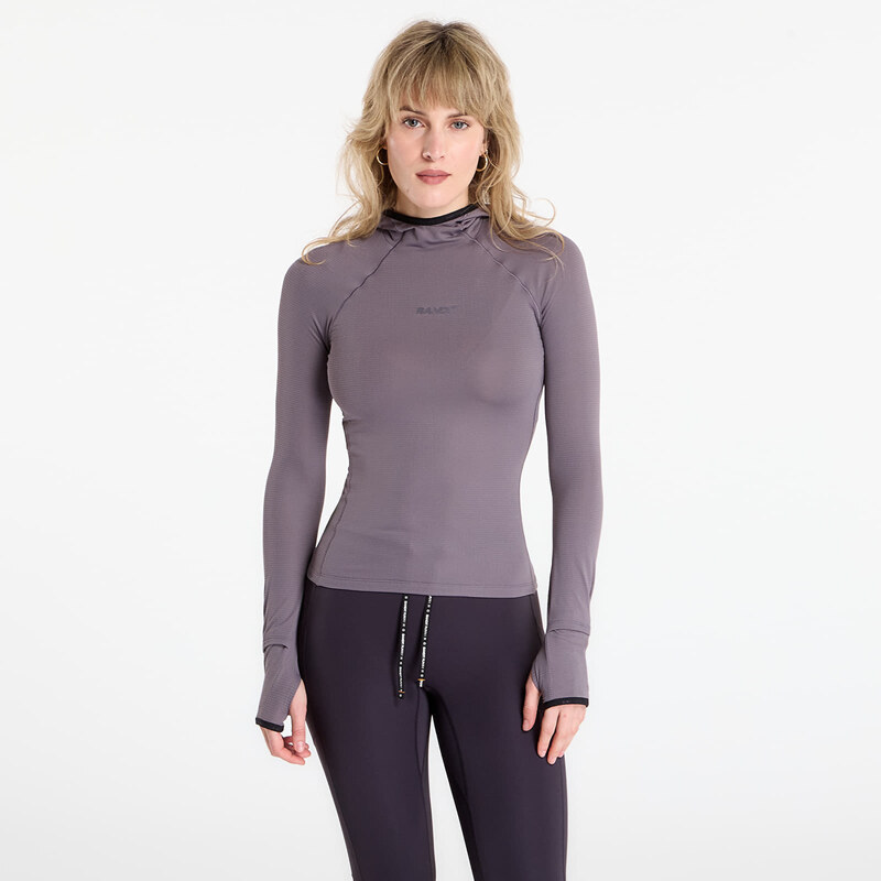 Tričko BANDIT AuraGrid Hooded Performance Top Haze M