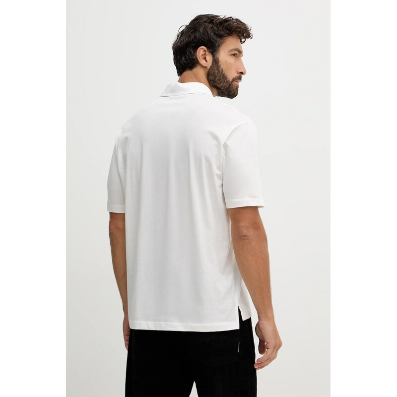 Bavlněné polo tričko Armani Exchange