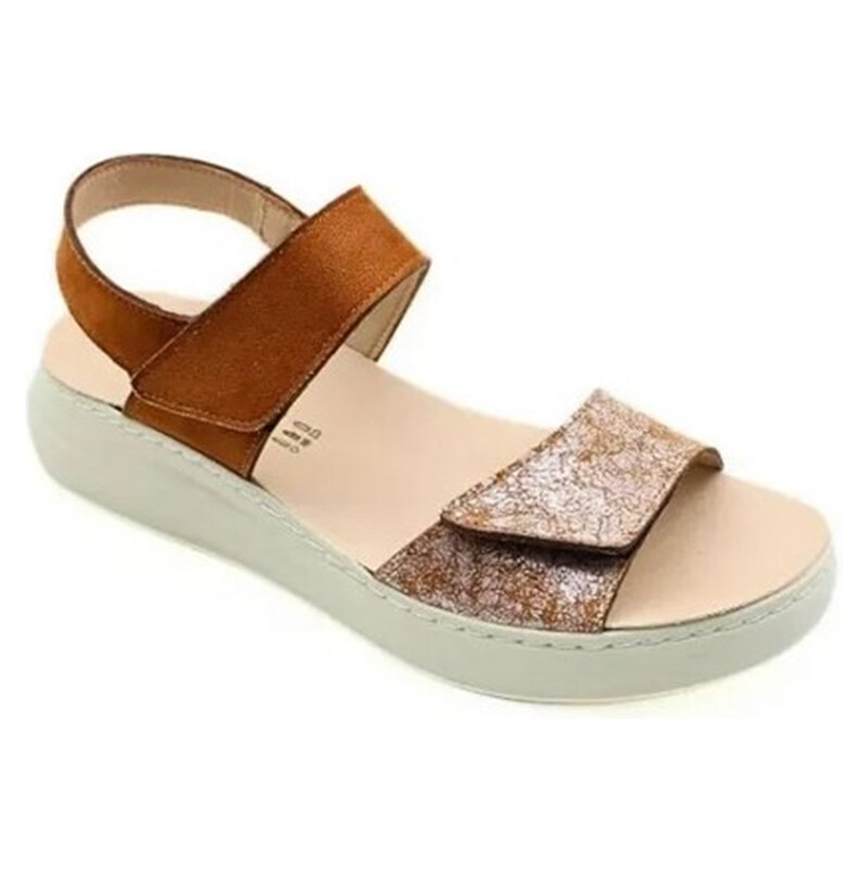Nursing Care GARDA C132F99 dámské sandály camel lesklé 112279014