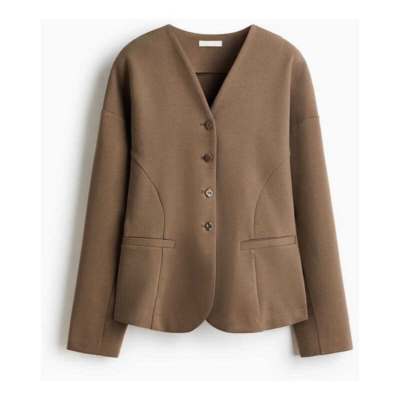 H&M - Žerzejové sako - béžová 112305363