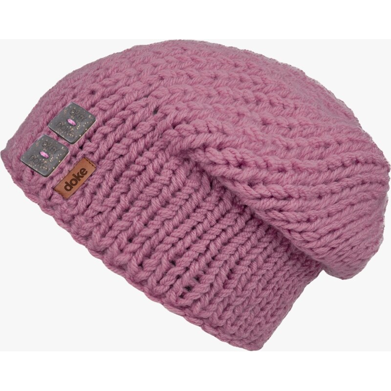DOKE pletená čepice B lilac