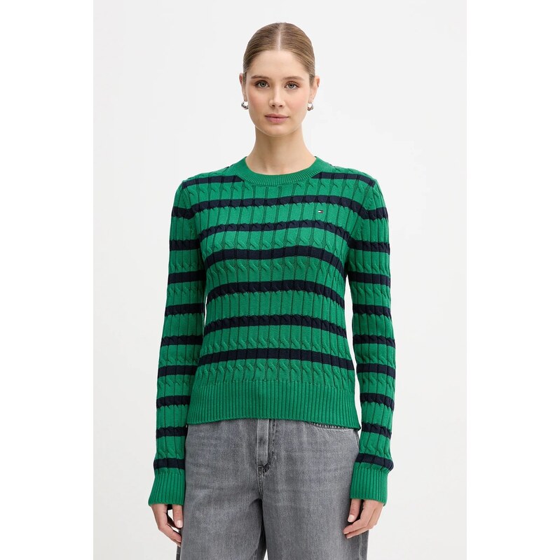 Tommy Hilfiger Bavlněný svetr Tommy Hilfiger