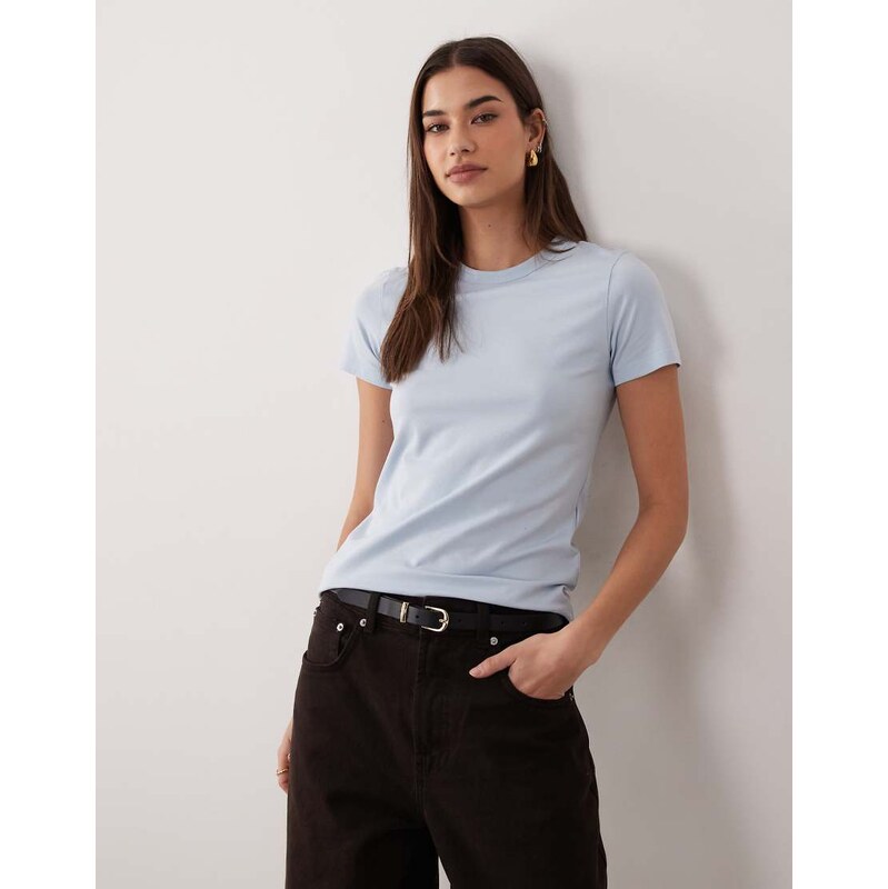 JJXX regular fit t-shirt in light blue