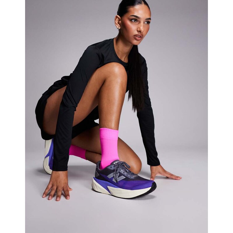 New Balance Fuelcell Rebel v5 womens running trainers in