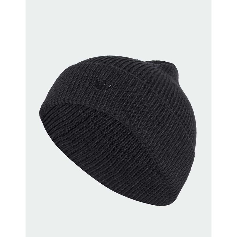 adidas Originals Everyday icons beanie with tonal metal trefoil