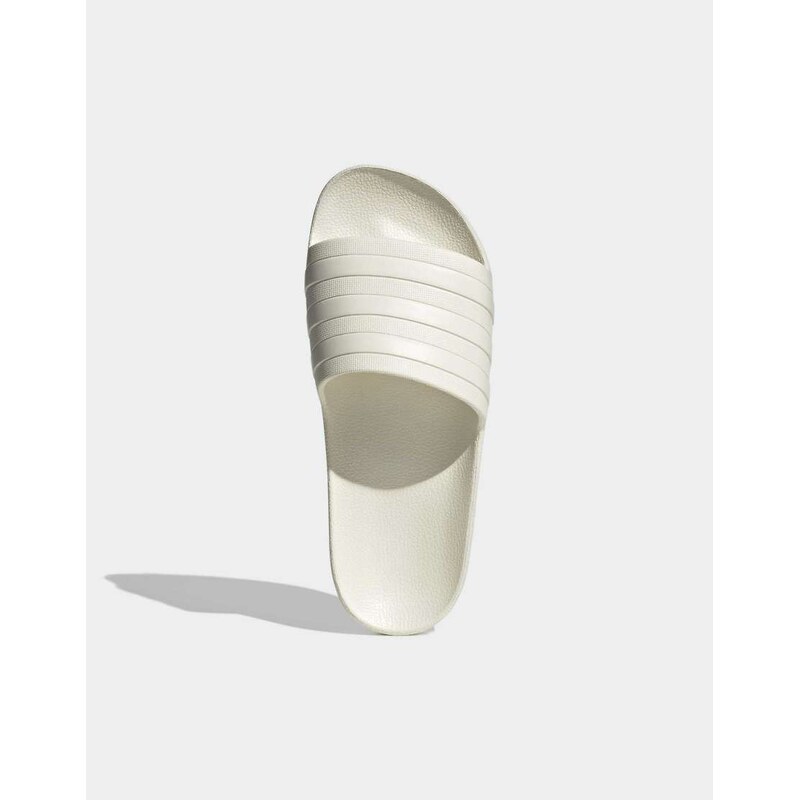 adidas performance Adilette aqua slides in off white 115078871