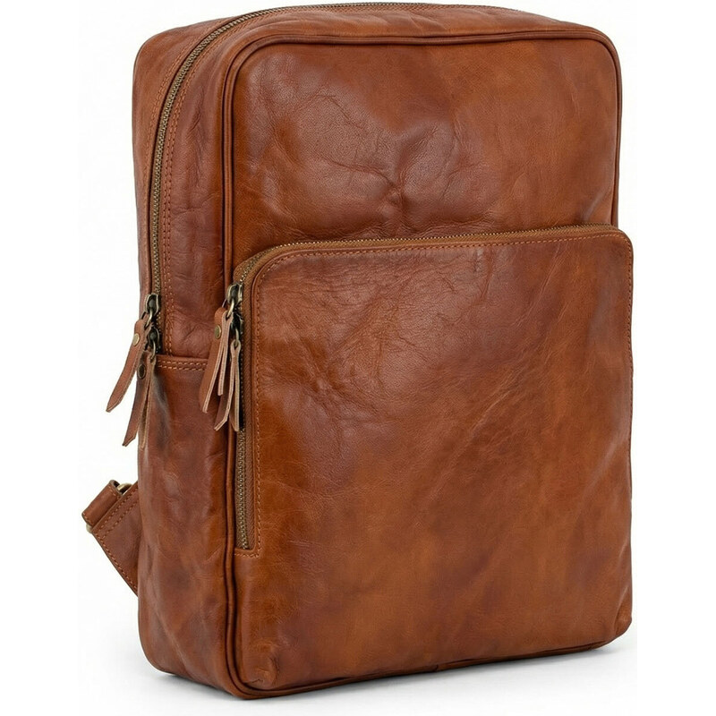 Glara leather Malý kožený business batoh - Office Pulse 112308995