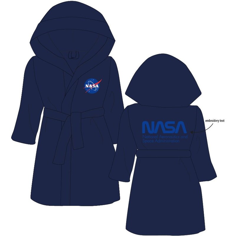 E plus M Chlapecký župan s kapucí NASA