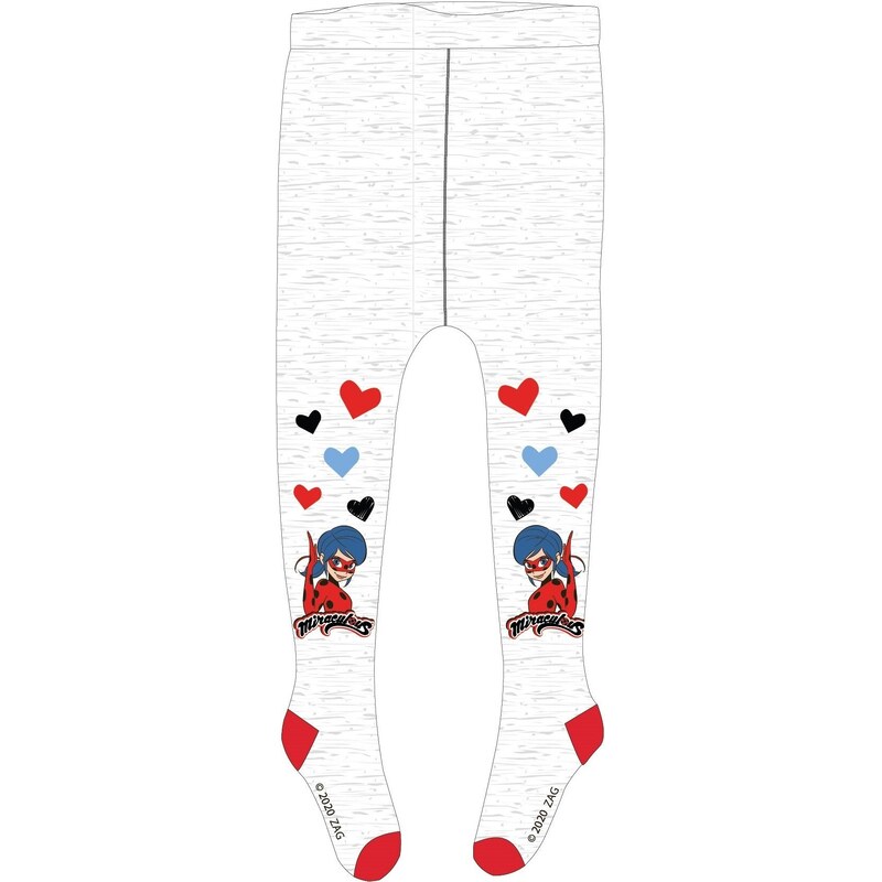 E plus M Dívčí punčocháče Miraculous Ladybug - Kouzelná beruška