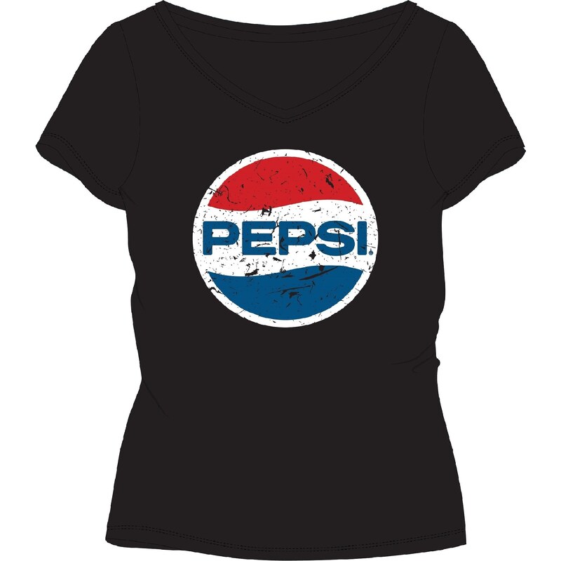 E plus M Dámské tričko s krátkým rukávem PEPSI