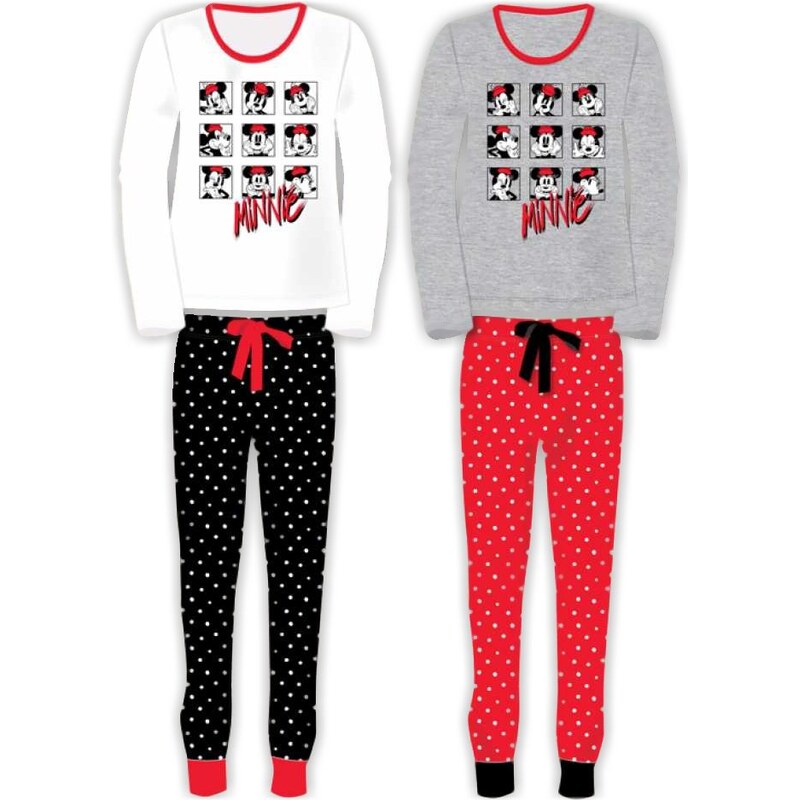 Setino Dámské dlouhé pyžamo Minnie Mouse - Disney 102827868