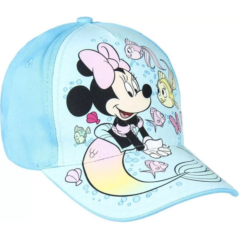 CERDÁ Dívčí kšiltovka Minnie Mouse - mořská panna 68199964