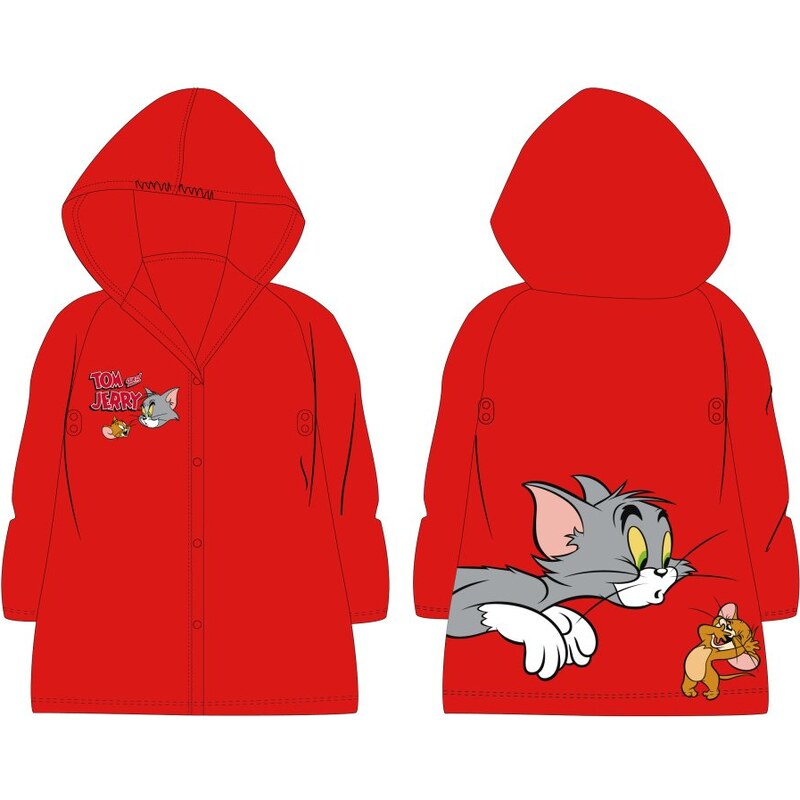 E plus M Dětská pláštěnka Tom a Jerry