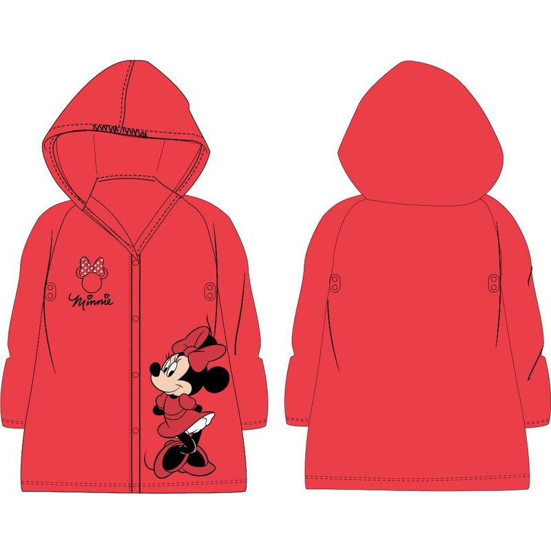 E plus M Dívčí pláštěnka Minnie Mouse - Disney