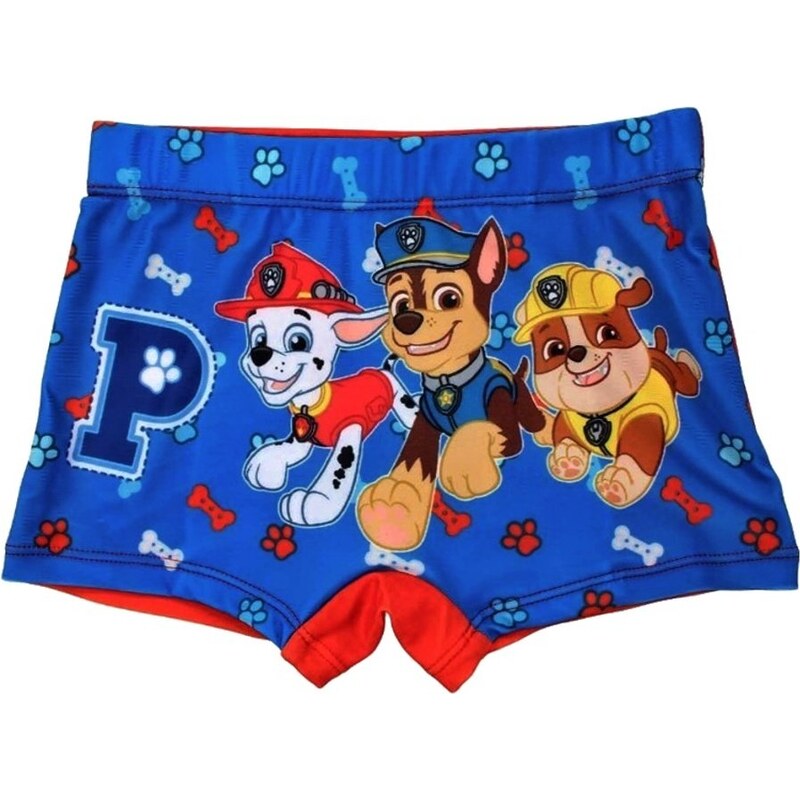 E plus M Dětské plavky boxerky Tlapková patrola - Marshall, Chase a 78491090
